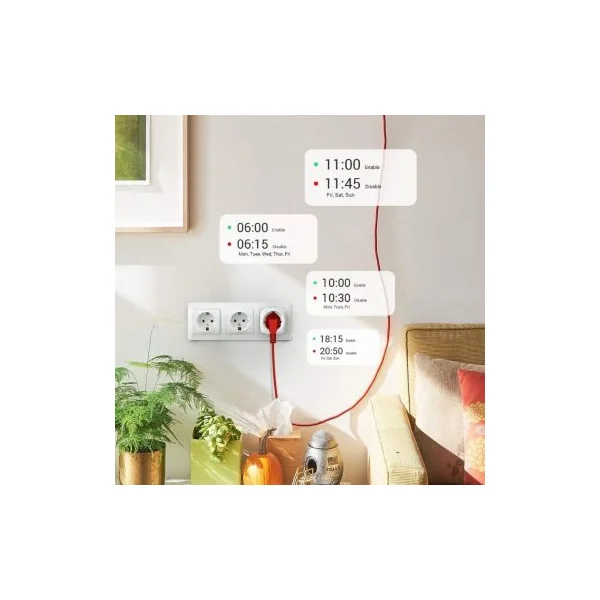 Prise connectée programmable wifi Ezviz T30A