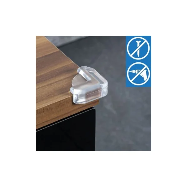 Protège coin spécial table en verre