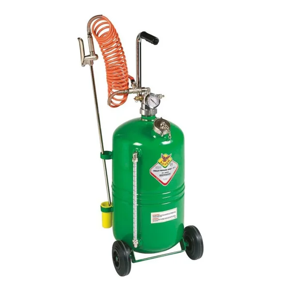 Pulvérisateur sur roues - Capacité 24 L - Tuyau 5 m + Lance 65 cm