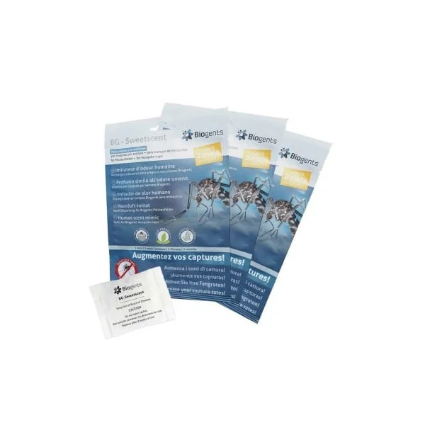 Recharges Biogents piège anti moustique sweetscent : 6 mois Pack saison