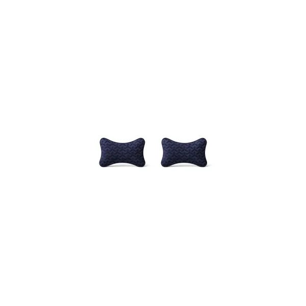 REDUST - Set of 2 Alcantara Headrest Cushions - Blue