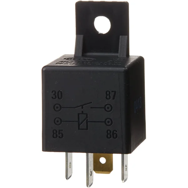 RELAIS 12V 30A 4 BROCHES HELLA AVEC DIODE