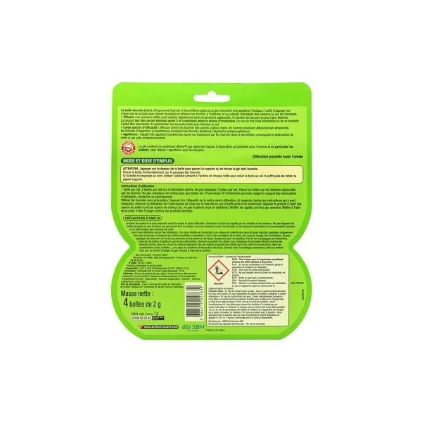 Remede contre les fourmis pack de 4 pièges