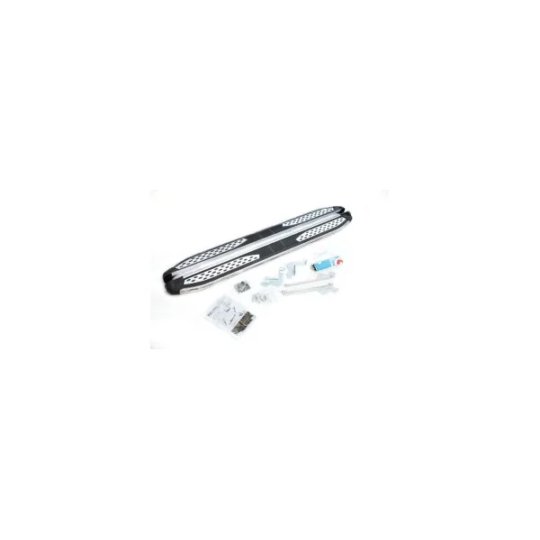 Renault Captur II (2019-) - Side step bars PLUS Silver