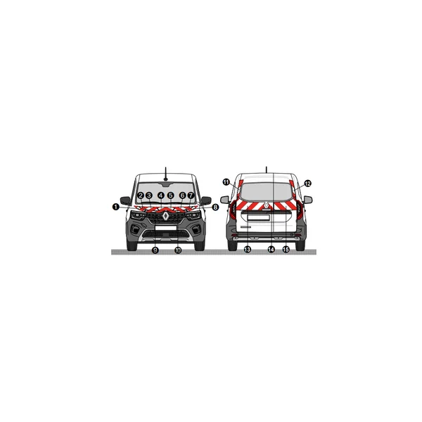 RENAULT KANGOO KIT BALISAGE