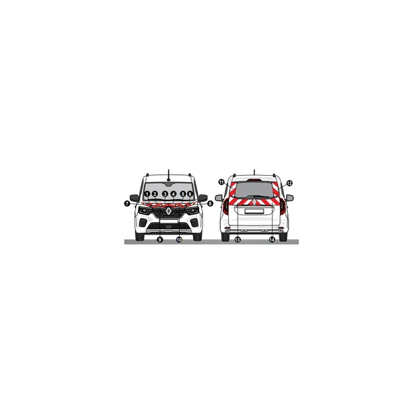 RENAULT KANGOO KIT BALISAGE