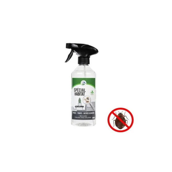 Repulsif puce et tique biodégradable
