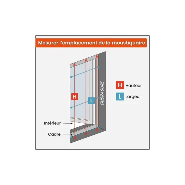 Rideau Moustiquaire Confort premium