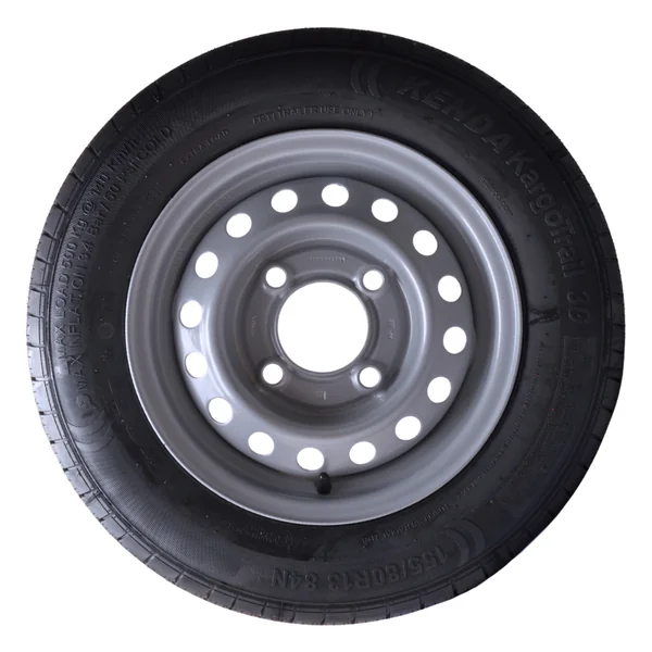 Roue complète de remorque - 155/80R13 - entraxe : 4x130 - capacité de charge : 500 kg - diamètre du moyeu : 85 mm