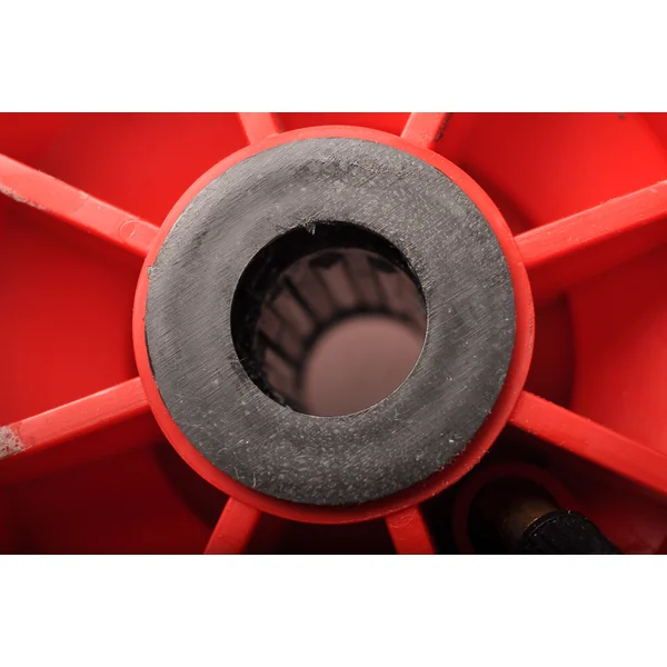 Roue de camion - 2.50-4 - bandage pneumatique et jante en plastique - charge maximale 75 kg - trou d'axe/diamètre de moyeu 20 mm - roulements à rouleaux inclus