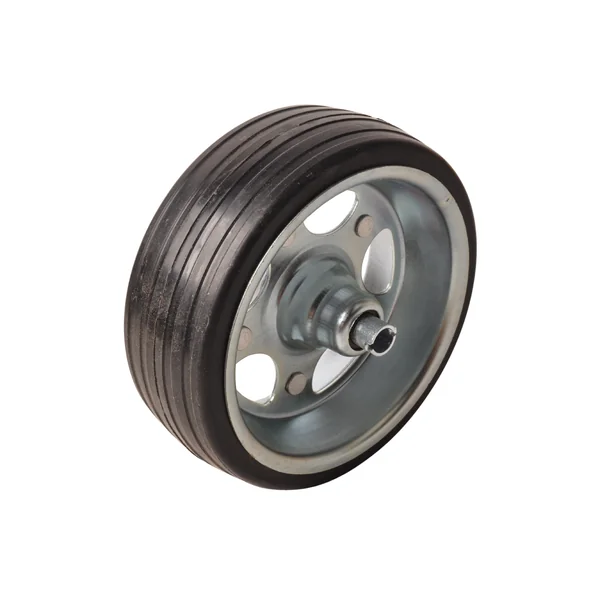 Roue jockey 230x80 mm avec jante en acier - diamètre de moyeu de 20 mm - capacité de charge de 500 kg