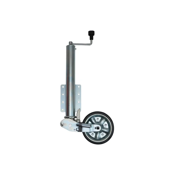 Roue jockey automatiquement repliable - 60 mm - capacité de charge : 250 kg - adaptée pour Hapert