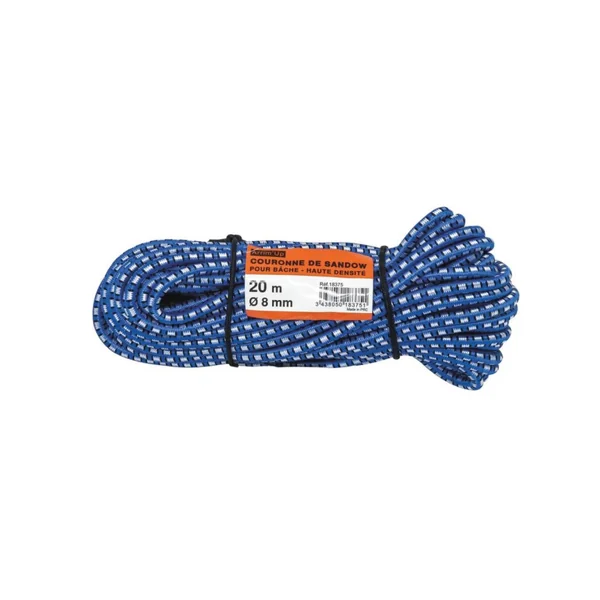 Rouleau de Sandow Haute Densité – 20 mètres, Diamètre 8 mm