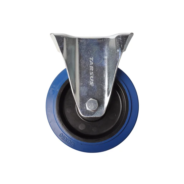 Roulette fixe 160 mm - 350 kg - hauteur totale : 200 mm
