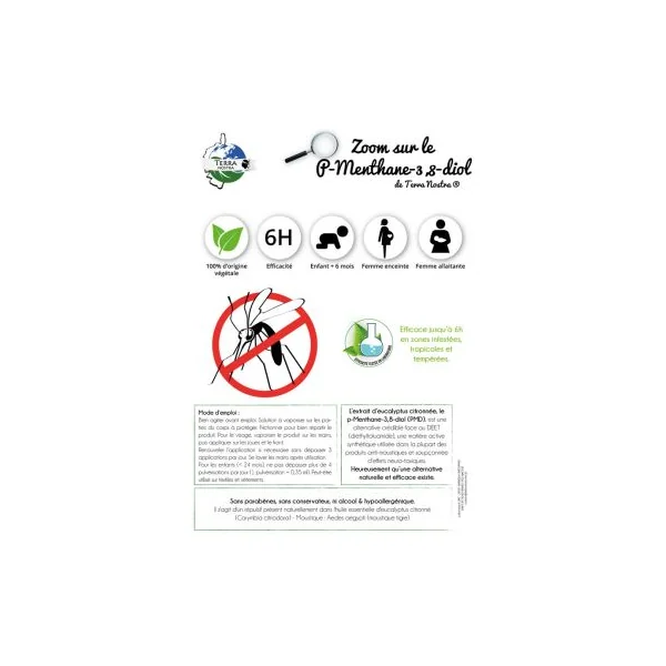 Répulsif moustique naturel pour femme enceinte 100ML