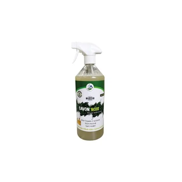 Savon noir liquide 1L pucerons, cochenilles, araignées rouges