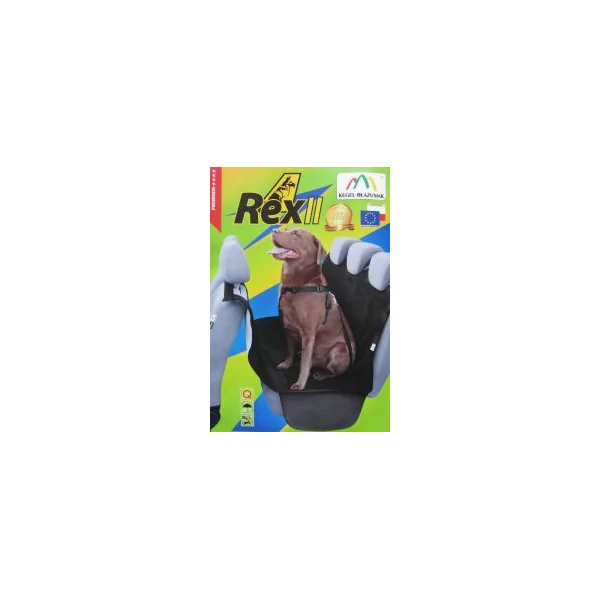 Seat cover for dogs - adjusted for seat belts