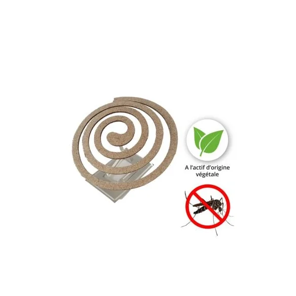 Serpentin anti moustique 100% origine végétale X10