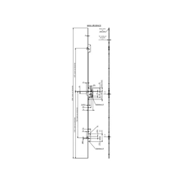 Serrure 6 000 automatique et sortie libre Simple fouillot