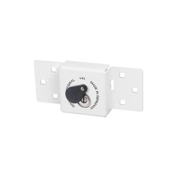 Serrure anti effraction utilitaire Abus Diskus Integral 141/200 + 26/70 Blanc