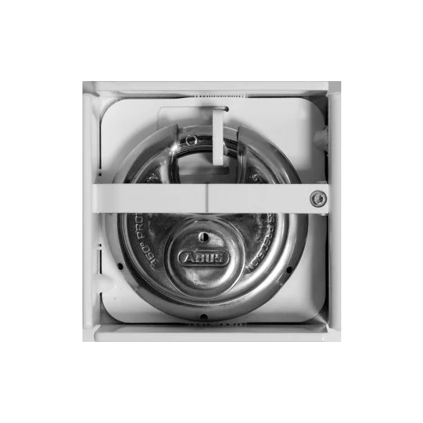 Serrure anti effraction utilitaire Abus Diskus Integral 141/200 + 26/70 Blanc