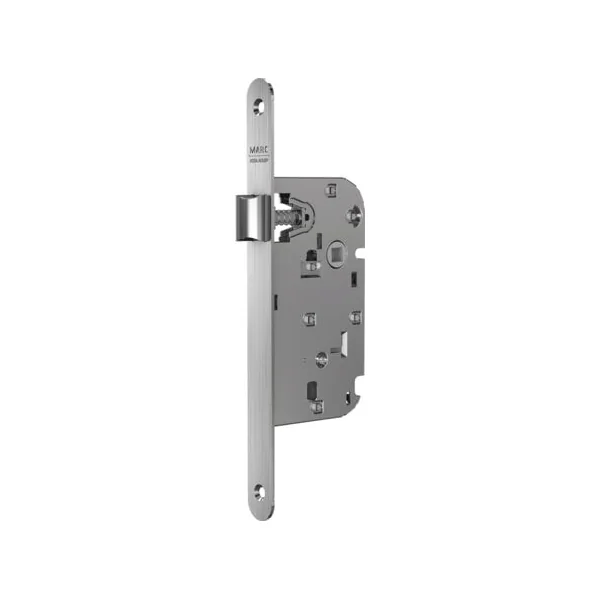 Serrure axe 40 mm Zingué Brossé