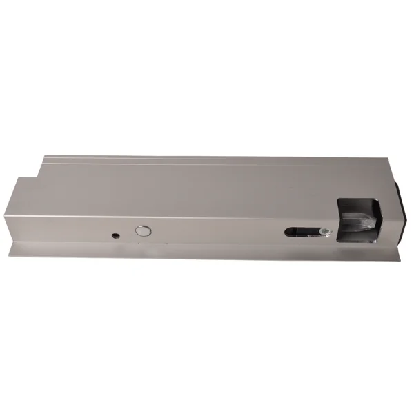 Serrure de panneau latéral 300 mm alu gauche ( type Anssems GT ) - poignée plastique