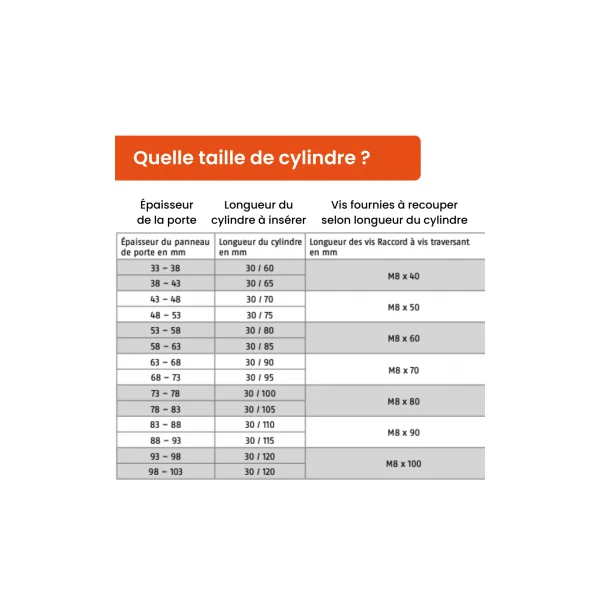 Serrure en applique multipoints haute sécurité