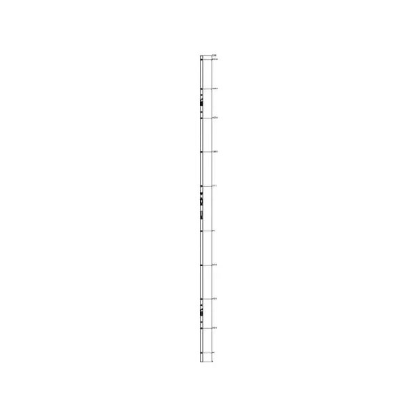 Serrure multipoints FERCO pour porte palière Version SF 2