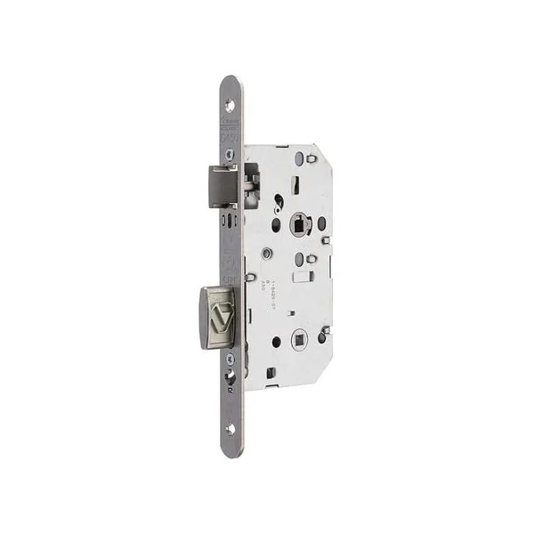 Serrure série D 450 CFPF têtière inox Pêne dormant demi-tour Clé I D 455 CFPF XR