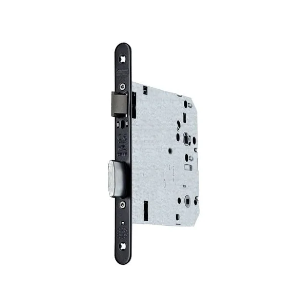 Serrure série D 450 XL CFPF têtière noire Pêne dormant demi-tour CLé I D 455 XL CFPF VR