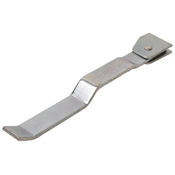 Serrure à barre galvanisée - droite - pour barre de Ø22 mm