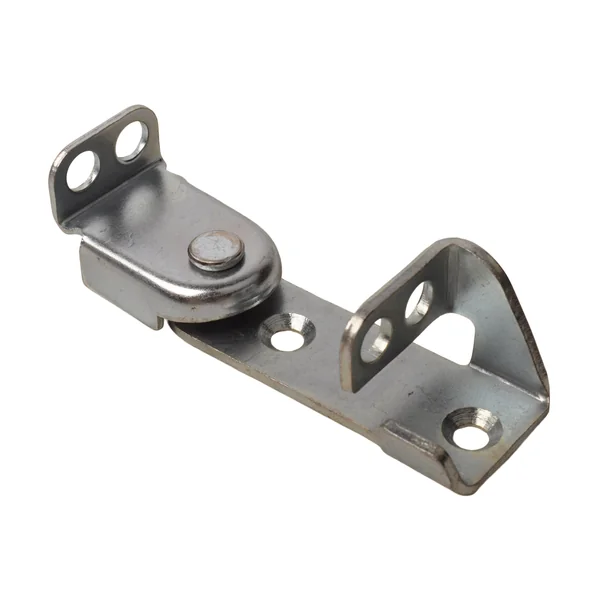 Serrure à barre galvanisée - droite - pour barre de Ø22 mm