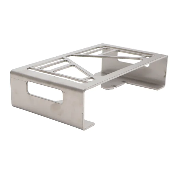 Set de 2 grilles de protection Multiled 4 - 253x141x63,7 mm - avec triangle libre - en acier inoxydable - montage sans perçage
