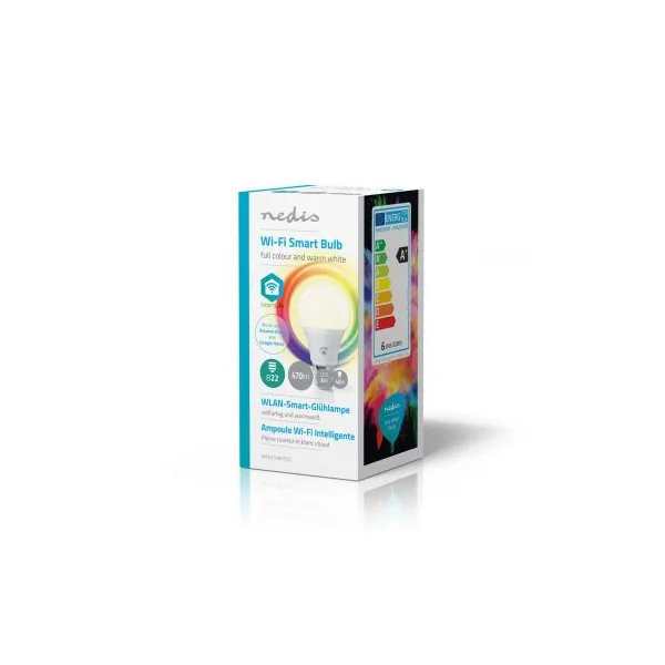 simulateur de présence Ampoule Wifi NEDIS B22