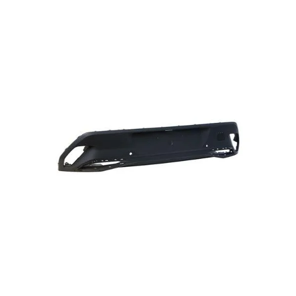 Spoiler de pare-chocs arrière pour PEUGEOT 308 III phase 1 depuis 2021, noir/surface lisse, prêt à peindre, avec trous radars, Neuf