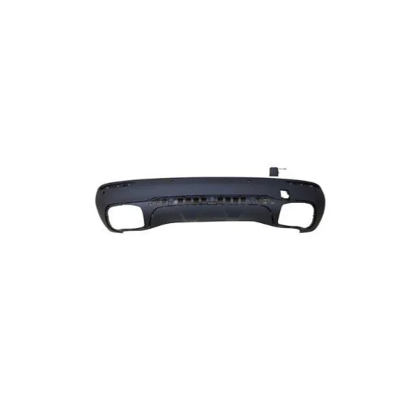 Spoiler pare-chocs arrière pour MERCEDES CLASSE GLA 2 phase 1 depuis 2020, avec supports, Noir grainé, Neuf