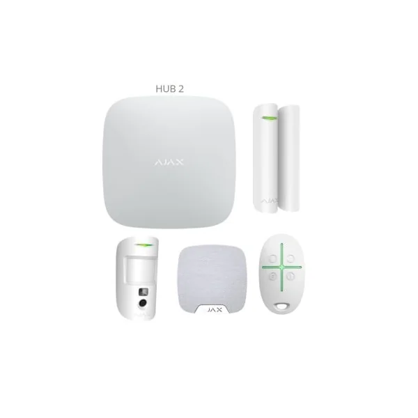 Starterkit AJAX Hub 2 + sirene interieur