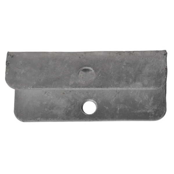 Support de coussin galvanisé - Profilé en U 120 mm