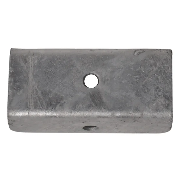 Support de coussin galvanisé - Profilé en U 120 mm