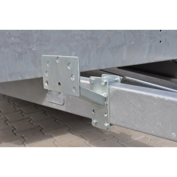 Support de roue de secours pour montage sur barre d'attelage - universel