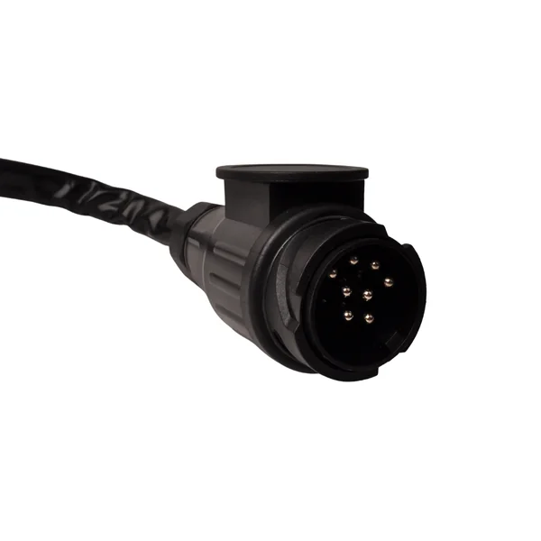Type Aspöck Faisceau de câble - 6 mètres - 13 broches - 2x connecteur 5 broches - y compris les dérivations 4,5 mètres