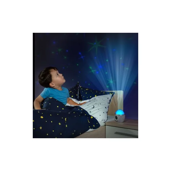 Veilleuse musicale connectée 3 en 1