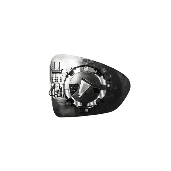 Verre de rétroviseur gauche pour FIAT TIPO II phase 1 2015-2020, convexe, dégivrant, chromé, Neuf