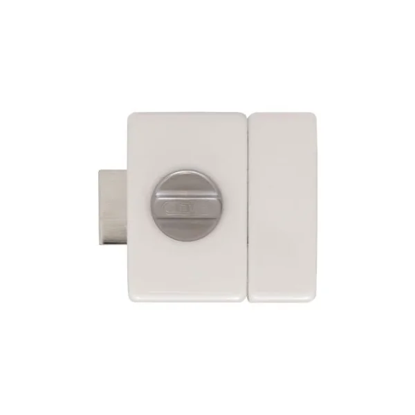 Verrou porte VP12R compatible barillet P12RPS Abus (bouton)