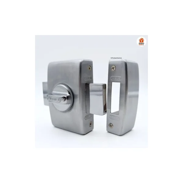 Verrou porte VP12R compatible barillet P12RPS Abus (bouton)