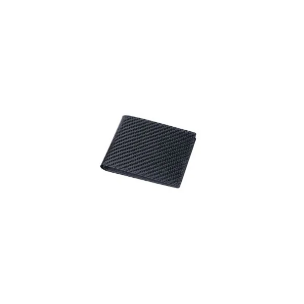Wallet with carbon fiber look