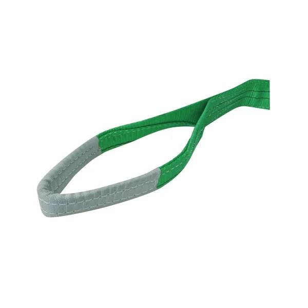 Élingue Plate avec Boucles 60mm - 2T - Longueur 2m - Vert